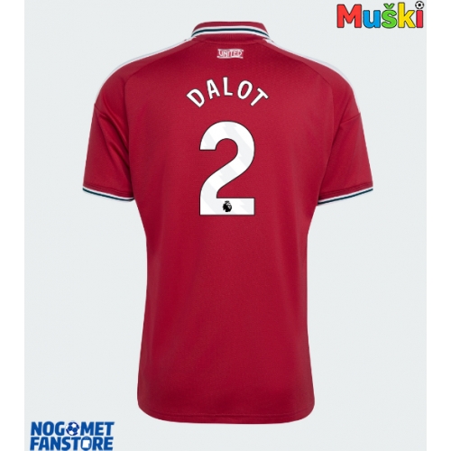 Manchester United Diogo Dalot #2 Domaci Dres 2026-27 Kratak Rukav